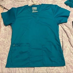 Teal scrubs (Wonder Work)